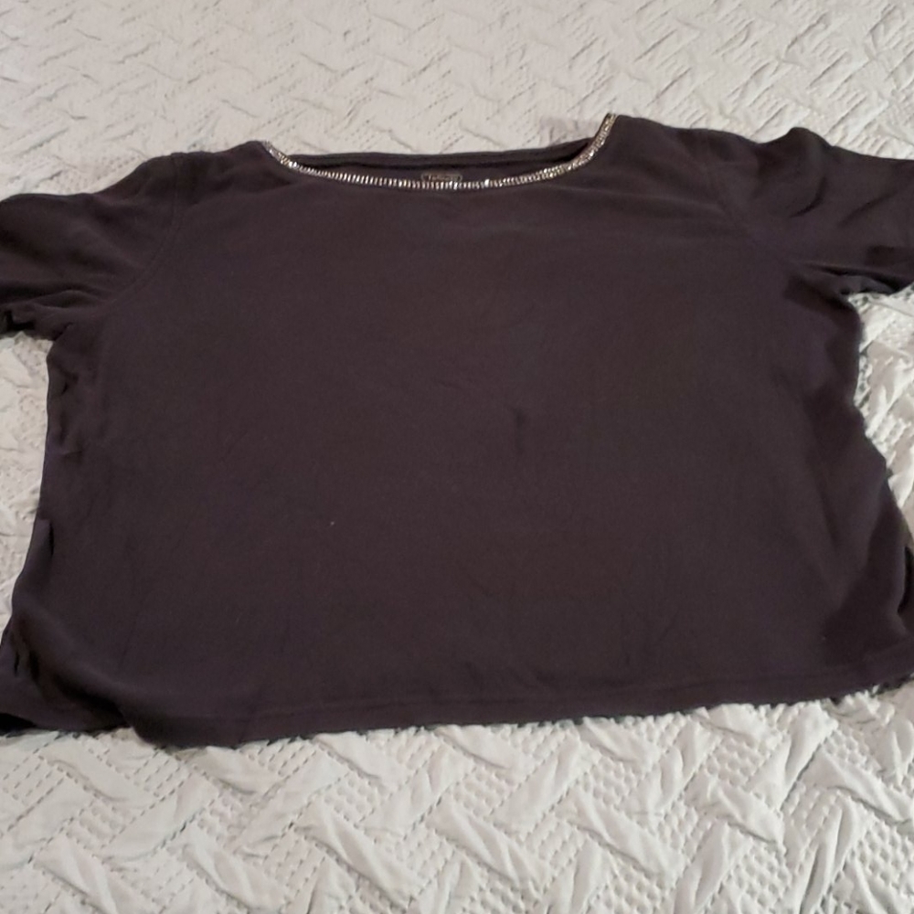Talbots rhinestone TShirt